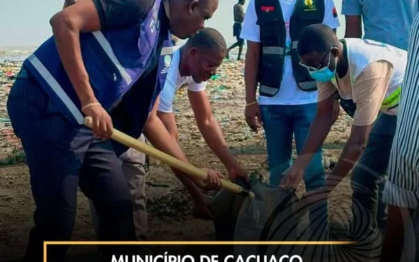 Município de Cacuaco inicia campanha de limpeza “Sábados Vermelhos”
