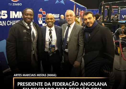 Presidente da federação angolana em Belgrado para reunião com a federação internacional