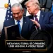 Netanyahu torna-se o primeiro líder mundial a visitar Trump