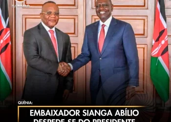 Embaixador Sianga Abílio despede-se do Presidente William Ruto