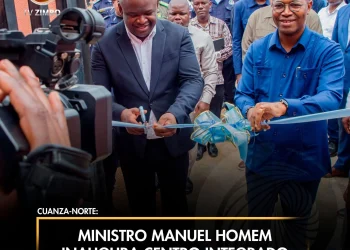 Ministro Manuel Homem inaugura Centro Integrado do MININT no Dondo