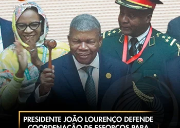 Presidente João Lourenço defende coordenação de esforços para paz em África
