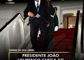 Presidente João Lourenço chega ao Egipto