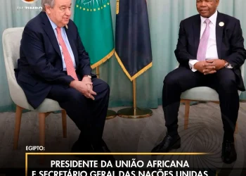 Presidente da união africana e Secretário Geral das Nações Unidas discutem  futuro de Gaza
