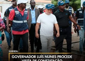 Governador Luís Nunes procede visita de constatação ao Mussulo