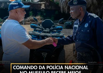 Comando da Polícia Nacional no Mussulo recebe meios de trabalho