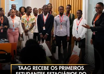 TAAG recebe os primeiros estudantes estagiários do ensino superior
