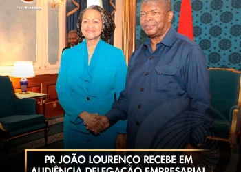 PR João Lourenço recebe em audiência delegação empresarial norte-americana
