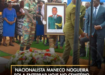 Nacionalista Maneco Nogueira foi a enterrar hoje no cemitério da Santa Ana