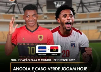 Angola e Cabo-Verde jogam hoje no Estádio 11 de Novembro