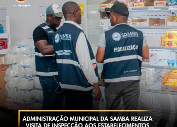 Administração Municipal da Samba realiza visita de inspecção aos estabelecimentos comerciais no Morro Bento