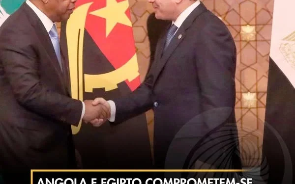 Angola e Egipto comprometem-se a reforçar cooperação bilateral em diversos sectores