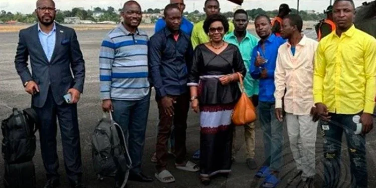 Pescadores angolanos condenados a 11 meses no Gabão já gozam de liberdade no nosso país