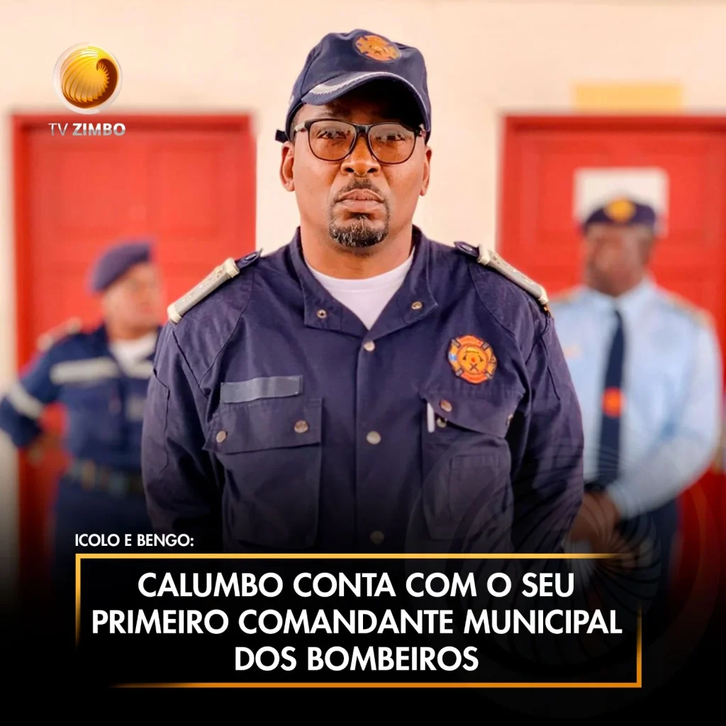 Calumbo conta com o seu primeiro Comandante Municipal dos Bombeiros