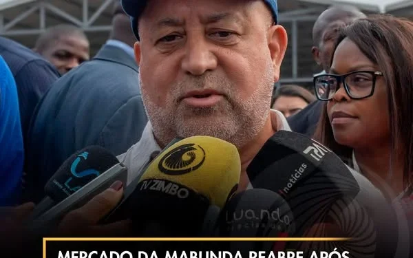 Mercado da Mabunda reabre após cinco meses encerrado para obras de requalificação