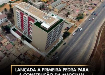Lançada a primeira pedra para a construção da Marginal da Corimba