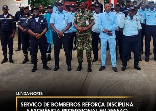 Serviço de Bombeiros reforça disciplina e excelência profissional em sessão formativa