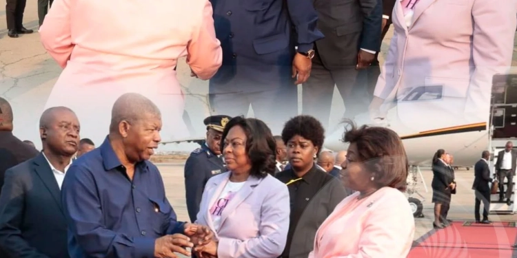 PR João Lourenço regressa a Luanda após trabalhar em Cabinda