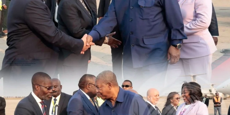 PR João Lourenço regressa a Luanda após trabalhar em Cabinda