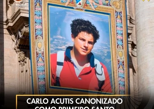 Carlo Acutis canonizado como primeiro santo millennial