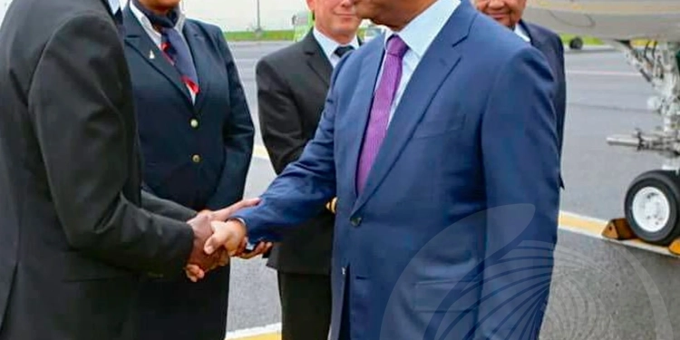 PR João Lourenço chega a Addis-Abeba para Cimeira UA-CARICOM