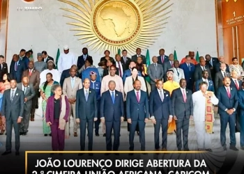 João Lourenço dirige abertura da 2.ª Cimeira União Africana–CARICOM em Adis Abeba