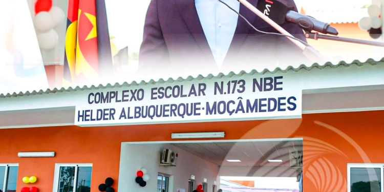 Ministro de Estado para Coordenação  Económica inaugura Complexo Escolar “Hélder Albuquerque”