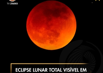 Eclipse lunar total visível em Angola este domingo