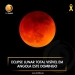 Eclipse lunar total visível em Angola este domingo