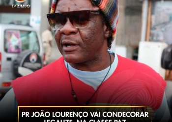 PR João Lourenço vai condecorar Legalize, na classe Paz e Desenvolvimento