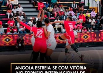 Angola estreia-se com vitória no Torneio Internacional de Andebol Feminino
