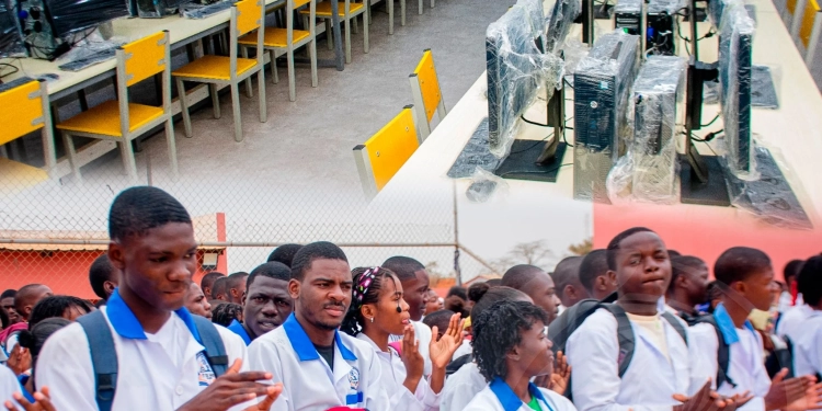 Mais de 1.400 estudantes beneficiados com reforço tecnológico no ITEL de Cacuaco