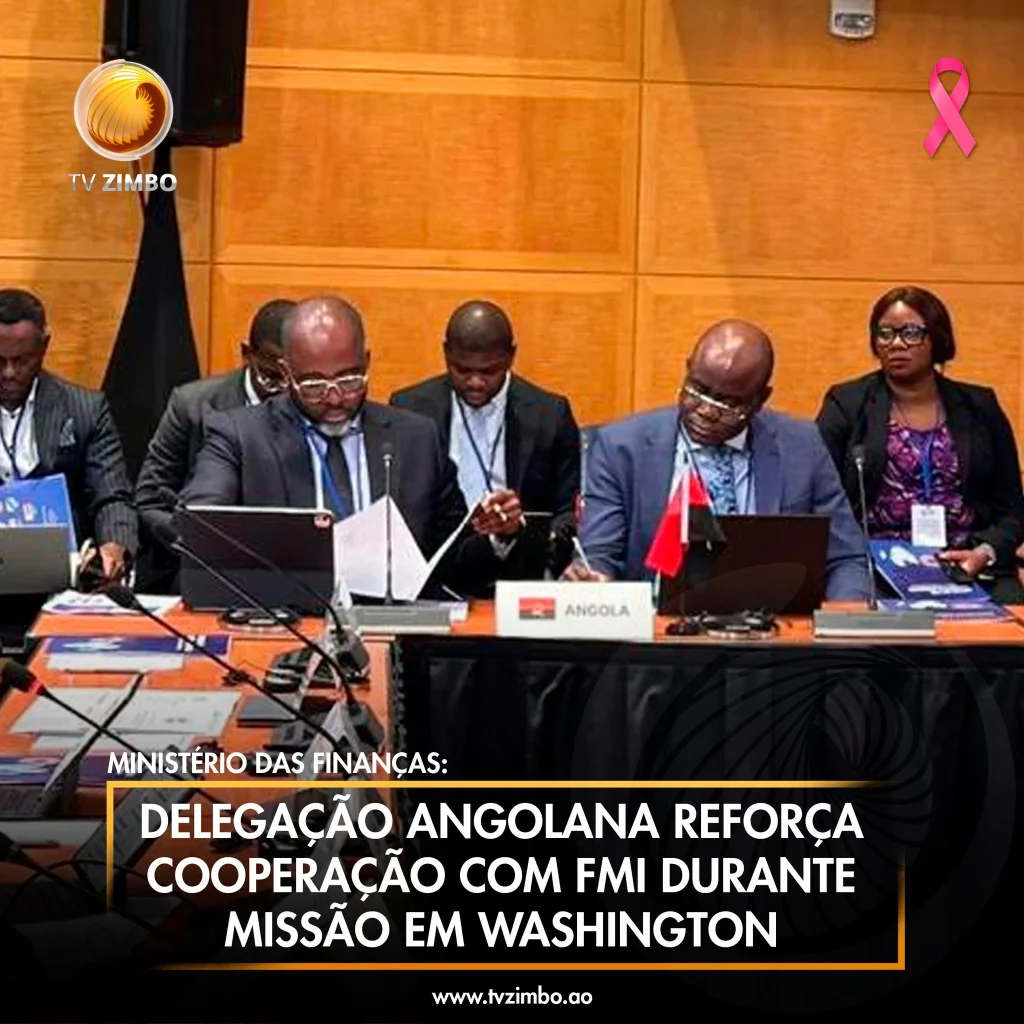 Delegação angolana reforça cooperação com FMI durante missão em Washington