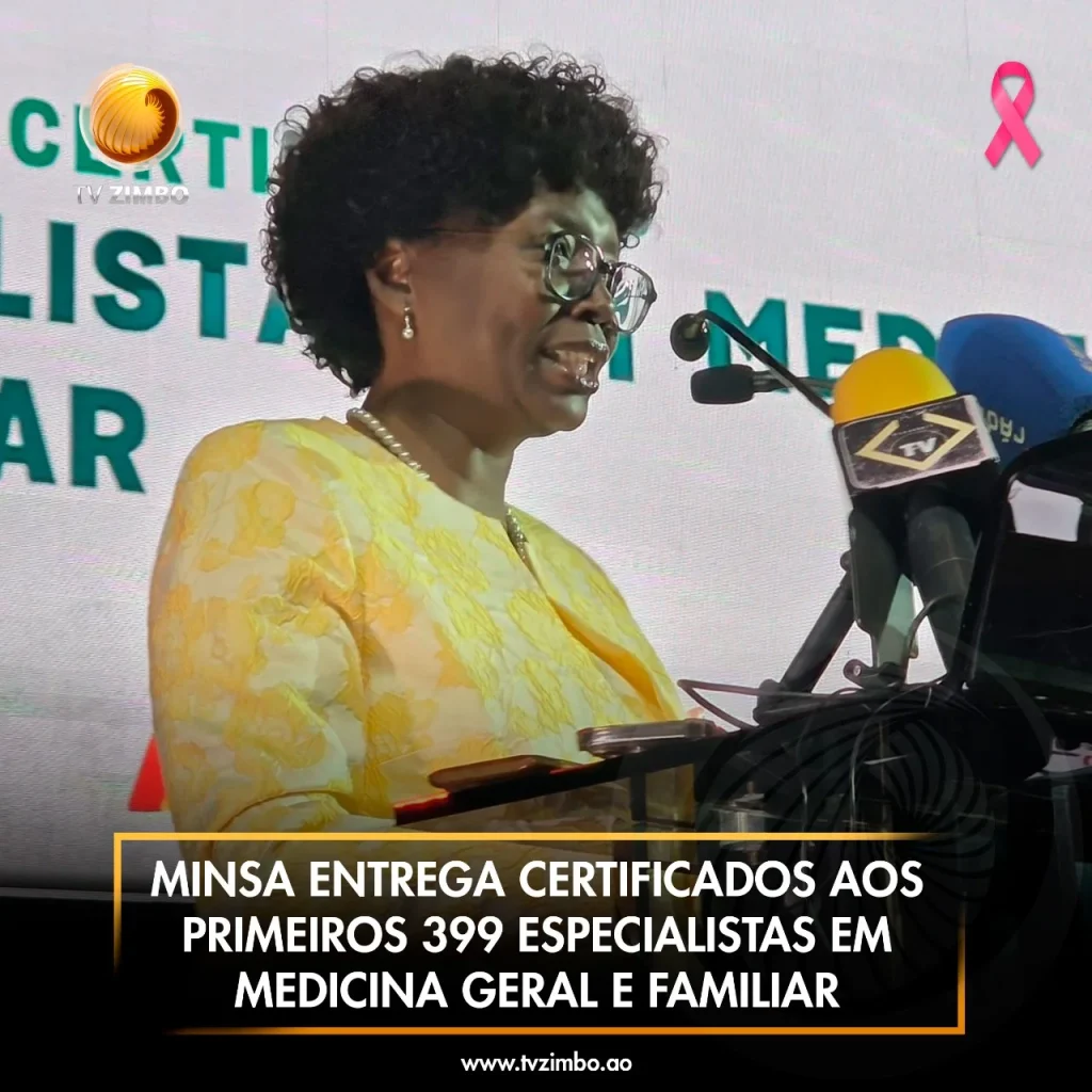 MINSA entrega certificados aos primeiros 399 especialistas em Medicina Geral e Familiar