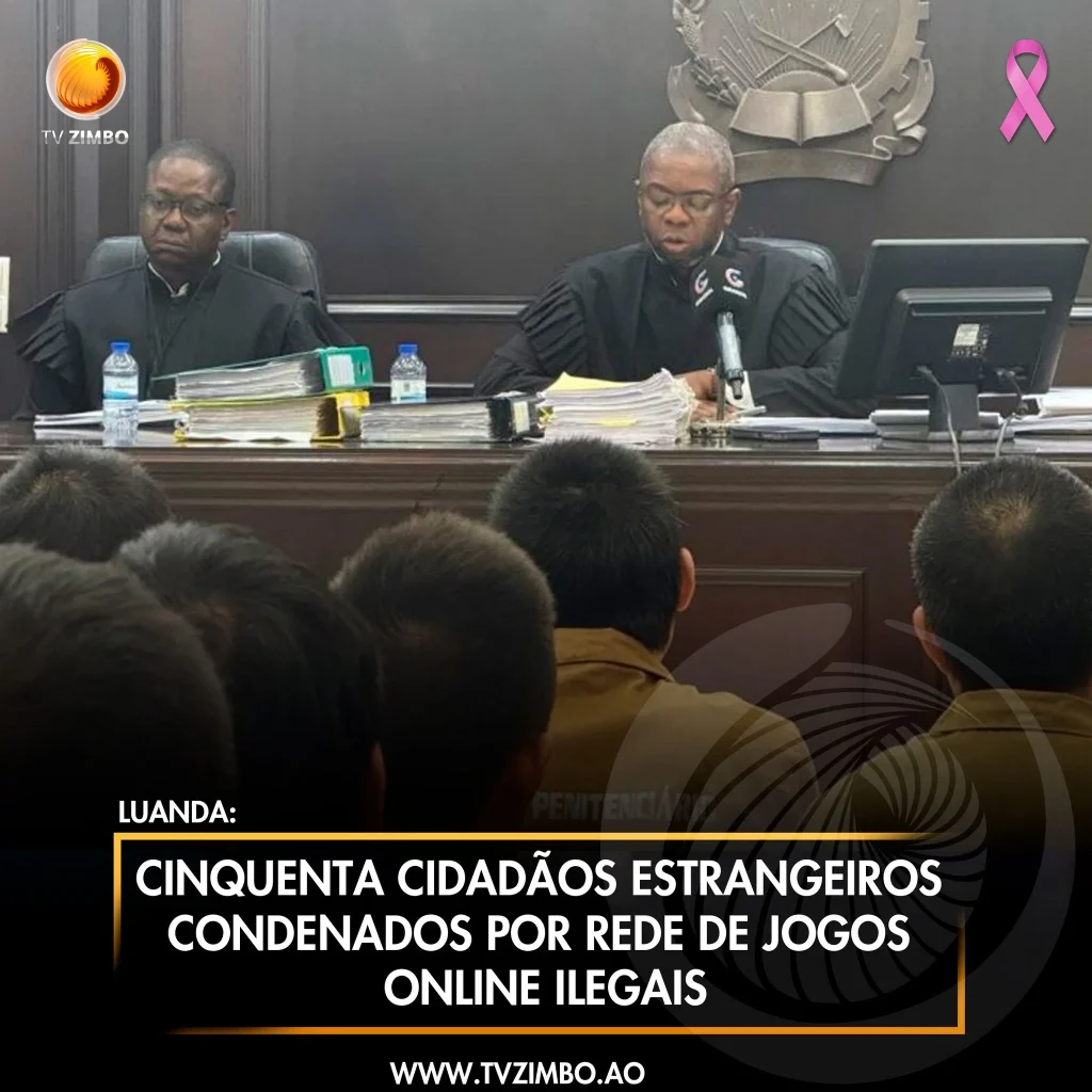 Cinquenta cidadãos estrangeiros condenados por rede de jogos online ilegais