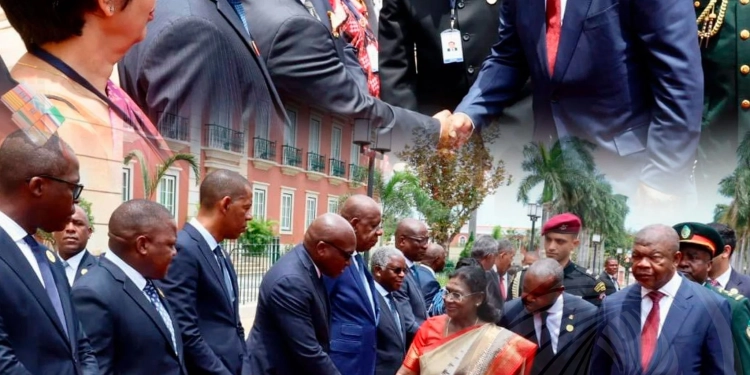 Presidente da Índia inicia visita de Estado a Angola