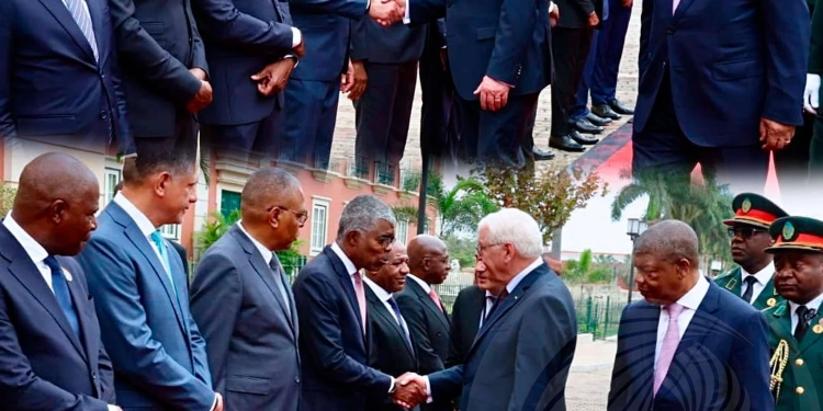 PR João Lourenço recebe Presidente da Alemanha em visita a Angola