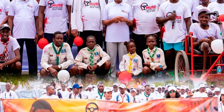 Ministério do Interior realiza marcha pela  prevenção de acidentes nas estradas