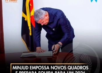 MINJUD empossa novos quadros e prepara equipa para um 2026 de “muitos desafios”