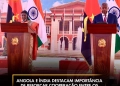 Angola e Índia destacam importância de reforçar cooperação entre os dois países