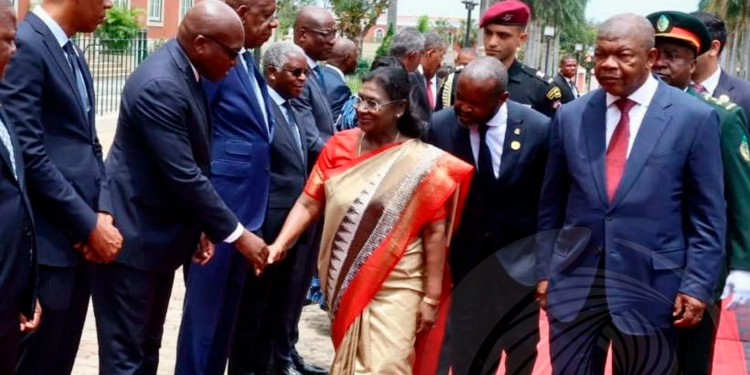 Presidente da Índia inicia visita de Estado a Angola