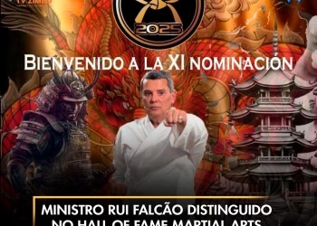 Ministro Rui Falcão distinguido no Hall of Fame Martial Arts 2024-2025 em Buenos Aires