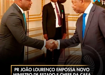 PR João Lourenço empossa novo Ministro de Estado e Chefe da Casa Civil do Presidente da República