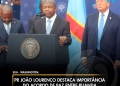 PR João Lourenço destaca importância do Acordo de Paz entre Ruanda e RDC