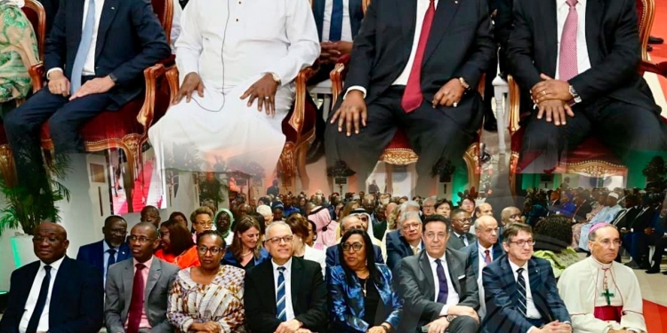 Presidente Alassane Ouattara é investido para um novo mandato