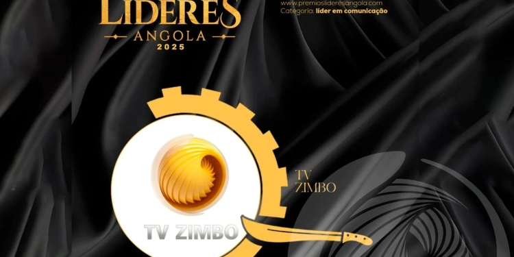 TV Zimbo indicada aos Prémios Líderes Angola 2025 na categoria Comunicação