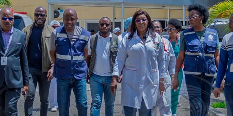 Vice-governador para o Sector Político e Social realiza visita de constatação a hospitais
