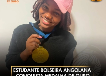 Estudante bolseira angolana conquista medalha de ouro em Portugal
